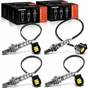 A-Premium O2 Oxygen Sensor Compatible with Jeep Grand Cherokee, Cherokee & Dodge Grand Caravan, Charger, Journey, Durango, Challenger, Avenger & Chrysler Town, Upstream & Downstream, 4-PC Set