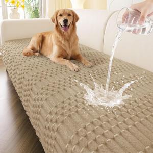 Smiry Waterproof Couch Covers for Dogs Washable, Non Slip Pet Sofa Cover