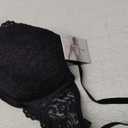 Smart & Sexy Womens Iconic Lace Push Up Bra (36D, Black Hue)