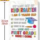 3 x FANCYLUCKY Happy Kindergarten Graduation Card for Boys Girls, Funny Kindergarten Graduation Gifts for Son Daughter, First Grade Here, Come Card