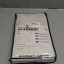 100% Blackout Shield Linen Blackout Curtains for Bedroom 84 Inches Long, Back Tab/Rod Pocket Living Room Drapes, Thermal Insulated Blackout Curtains 2 Panels Set, 50" W x 84" L, Cream