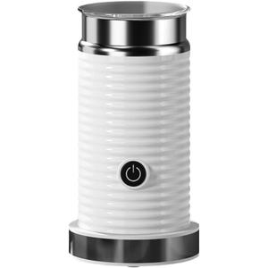 Milk frotherElectric milk frother,Fully automatic milk frotherAutomatic milk frother Electric for Hot & Cold Froth, Froth Or Heat MilkAutomatic off & Easy Cleaning, Silent Operation (White)
