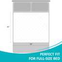 KANECH Bed Pads Washable Waterproof ,44"x52" (2 Pack), Heavy Absorbency Reusable Incontinence Pads for Adults, Elderly, Kids & Pets - Bed Wetting Mattress Protector