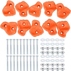 PATIKIL Rock Climbing Holds, Climbing Rock Wall Grips Play Set