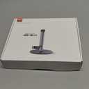 yAyusi Heavy Duty Aluminum Overhead Tripod for iPhone, 12 in Long Phone Mount for Desk, Flexible Articulating Arm Overhead Phone Mount for Live Streaming, Meeting, Cooking (Clip)