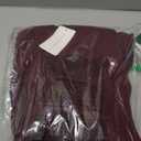 SunnyMelody Womens Oversized Batwing Sweater Fall 2025 Crew Neck Pullover Knit Tops - Outside Seam, High-Low Hem, Side Slit (X-Large, Ancora Red)