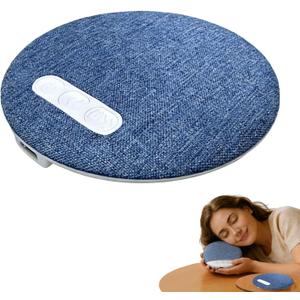 Sleep Pillow Speaker, Pillow Speaker with White Noise Timer Sleep Aid with Stereo Bass Private Sleep Headphones (Upgrade)