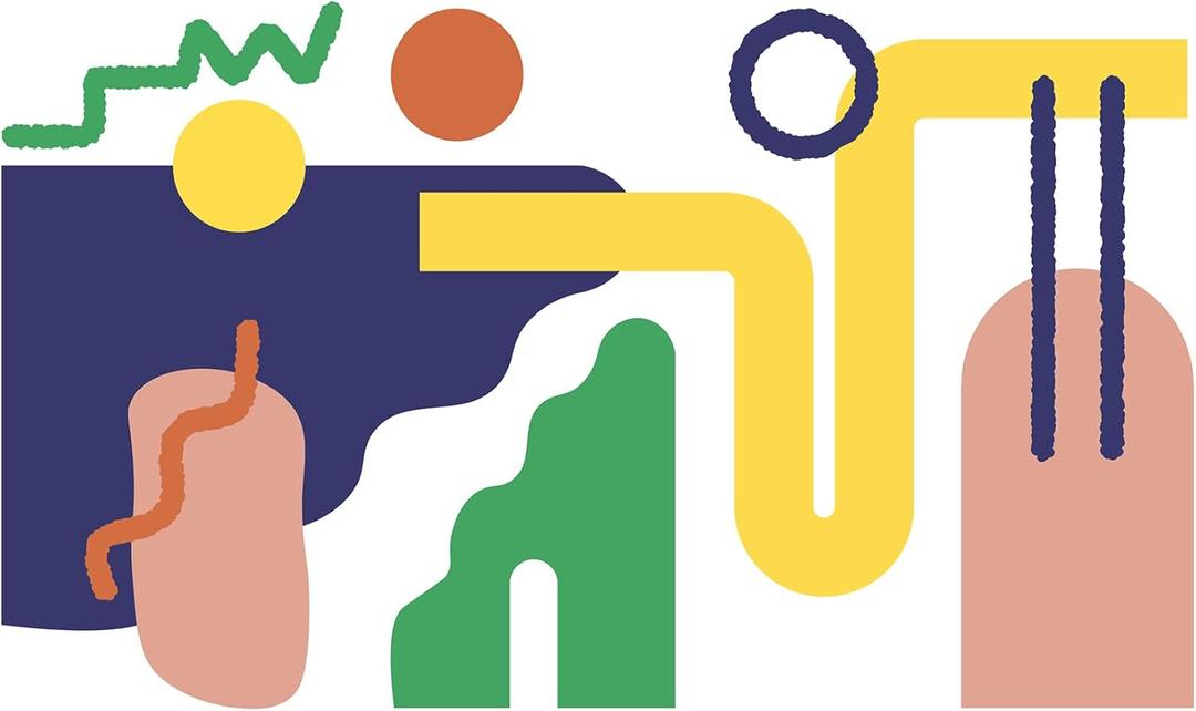 WallPops Fun Haus Modular Mural Peel and Stick Wall Decals, VPD6386