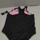 TYR Girls' Durafast Lite Ella Maxfit Swimsuit (Large, Black)