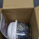 12 Blade All-in-1 Vegetable Chopper Mandoline Slicer with Container, Spiralizer with Containers, Food Chopper, Onion Chopper, Veggie Cutter for Salad, Kitchen Gadgets Accessories Essentials, White