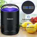 Fly Traps, Fruit Fly Trap Indoor, Gnat Traps, Bug Zapper Indoor,Mosquito Traps with 10 Sticky Glue Boards, Black