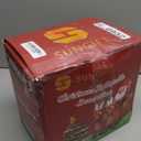 SUNGIFT Christmas Inflatable Santa Sleigh and Reindeer, 6 FT Blow Up Santa Claus on Sleigh with Two Reindeer, Christmas Decorations Outdoor with Build-in LED for Xmas Party Yard Garden Lawn Dcor