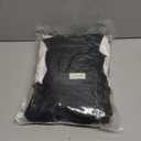 wegreeco Washable Dog Diapers - Washable Male Dog Belly Wrap - Pack of 3 - (Black,Medium)