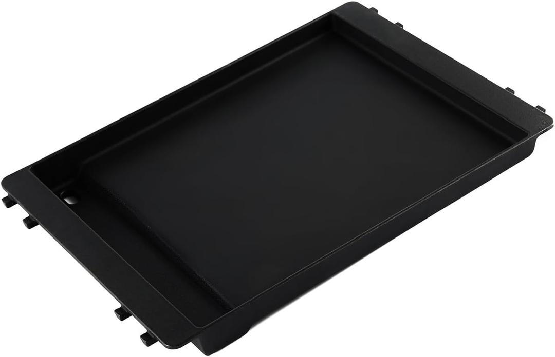 7566 Griddle Genesis E-310 Grill Replacement Parts for Weber Griddle Accessories Genesis 300 E/S 310/320 E-330 330 S330 E330 E310 EP310 S-330 S310 EP330 EP-310 EP 330 6511001 Grill Griddle Insert, 19.4" x 12.5" x 1.5"