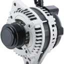 11573N New Alternator Compatible with Honda Odyssey 2011 2012 2013, Pilot 2012 2013 2014 2015, Ridgeline 2012 2013 2014 V6 3.5L Replace CSJ24 9764219-124 104210-1240 31100-RV0-A01