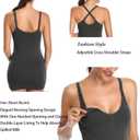Womens Nursing Tank Tops Women Breastfeeding Seamless Maternity Cami Bra (Medium, Darkgrey)
