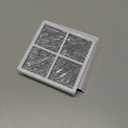 LG 6 Month (LT120F) Replacement Refrigerator Air Filter, 1 Count (Pack of 1), White