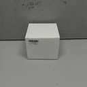 Black Small Porcelain Pet Urn with Wooden Paw Lid  Ceramic Cremation Urn for Doggo, Kitty or Fur Baby Ashes 2.9''x2.9'' Sealing Well, Elegant Decorative Memorial Display Urn