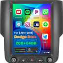 2+64GB for Dodge RAM 1500 2500 3500 2013-2018 (for Auto A/C) Android 13 Car Stereo Wireless Carplay Android Auto, 9" Touch Screen Radio GPS WiFi Bluetooth SWC Mic AHD Backup Camera
