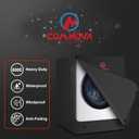 Comnova Washing Machine Cover Front Load - 600D Outdoor Washer and Dryer Covers Heavy Duty & Waterproof, Premium Washer Cover Universal Fits Most Front-Loading Washer (27" W x 33" D x 39" H)