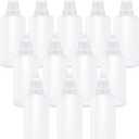 Plastic Dropping Bottles Vial of Liquid Eye Liquid Dropper, 60ml, 5 pack