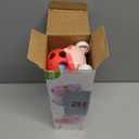 Baby Girl Toys Gifts for 1 2 Year Old Girls, Pink Cars for Babies 6-12 12-18 Months, Push and Go Trucks for Toddlers, Soft Rattle Toys for One 1+ Infants First Birthday Easter Gifts