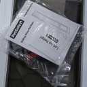 PetSafe Sliding Glass Pet Door - No-Cut DIY Install Doggy Door for Renters - Aluminum Frame - Adjustable Height 75 7/8" to 80 11/16" - Ideal for Medium Dogs Up to 40 lb - White