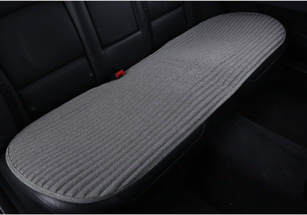 Suninbox Rear Car Seat Covers, Buckwheat Hulls Back Car Seat Covers, Ventilated Breathable Comfortable Car Cushion, Bottom Back Car Seat Protector [Gray Back Seat Cushion]