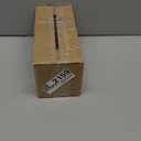 ABS Cord Organizer Box with Wooden Lid, Cable Management Box for Power Strips or Surge Protectors, Desk Cable Tidy Box for Office Home(Black)