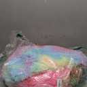 ShinHye Cat Bed Round Plush Fluffy Hooded Cat Bed Cave, Cozy for Indoor Cats or Small Dog beds, Soothing Pet Beds Doughnut Calm Anti-nxiety Dog Bed - Waterproof Bottom Washable (20×20inch, Multicolor)