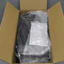 TIPGO Slim Bathroom Trash Can with Lid Soft Close, Step Pedal, 6 Liter / 1.6 Gallon Stainless Steel Trash Bin, Small Garbage Cans for Bedroom, Office, Kitchen (Matte Black)