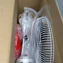 USA 250th Anniversary Celebration Fan, Hot Rod Design, 12 Oscillating Table Fan, 3 Speeds, 80 Wide Angle Oscillation, 35 Tilt Angle, Quiet Operation, ETL, Small