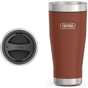 THERMOS ICON SERIES, Stainless Steel Tumbler, Saddle, 16 oz