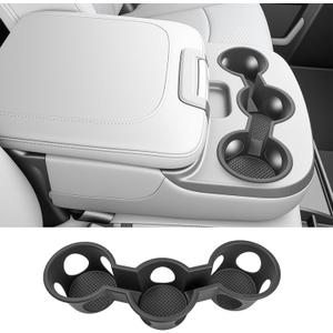 Jump Seat Cup Holder for 2013-2018 Dodge Ram 1500 2500-5500 & 2019-2025 Classic Models(NOT New Body) Center Console Cup Holder Insert Cupholder Coaster Liner Accessories(Jump Seat Only)