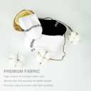 Womens Cotton Ankle Socks with Comfy Cushioned Bottom and Arch Compression, Running, Sports, Works (6 Pairs) (White)