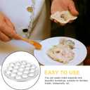 Luxshiny Dumpling Maker Mold 9.05 Inch Russian Pelmeni Press Multi-Hole Dumpling Mold Kitchen Tool for Homemade Dumplings and Party Cooking