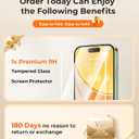 for iPhone 17 Pro Max Case with 1X Screen Protector, [Compatible with MagSafe] [Integrated Camera Protection], Non Yellowing Glossy Slim Cute Women Girly Cover for iPhone 17 Pro Max 6.9", Light Green