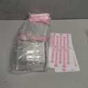 50 PACK Mini Cake Pans with Lids and Spoons,Rectangular Aluminum Foil Bread Pan,Mini Loaf Pans and Food Containers with Lids(Pink,6.8oz)