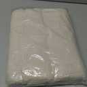 Natural Solid 84 Inch Length Curtains Farmhouse Linen Solid Light Filtering Slub Linen Valance Curtain Window Pair Drape with Tie Top 2 Panels Set 84 x 40 Each