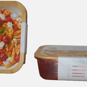 Alta 51.3 Oz Glass Food Container's W Bamboo Lid 2 Pack 