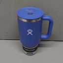 Hydro Flask Travel Tumbler with Handle, Lid and Straw - Insulated Stainless Steel in 40 Oz Cascade