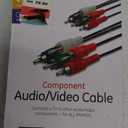 GE
 
6ft.
 
Audio/Video
 
Component
 
Cable
 
with
 
RCA-Type
 
Connectors,
 
Black