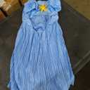  SOLY HUX Women's Summer Dresses plain Blue Large