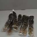 14 inch Deep Faux Locs Crochet Hair 8 Pack Soft Locs Crochet Braids with Curly Ends Goddess Locs Crochet Hair Black Women Natural Wave Braids Synthetic Hair Extensions 1b/30/27