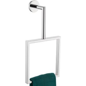 Towel Ring Chrome Bathroom Towel Holders for Wall Rack Polished Stainless Steel Bath Towel Hanger Bathroom and Kitchen Decor, AN3005CH