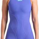 Arena Women's Powerskin Impulso Open Back Competition Racing Swimsuit Full Body Short Leg Tech Suit, Size 24