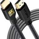 HDMI Cable 4K 10ft UHD 2.0 Nylon Braid Gold Plated Tips Home Theater TV Laptop