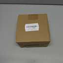 Napkin Holder for Table, Napkin Holders for Paper Napkins, Flat Metal Black Napkin Holders for Kitchen & Dining Table, 6.9" x 6.9" x 2.2" Inside Size (Black)