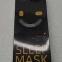 2 Packs Sleep Mask for Side Sleeper, Eye Mask for Sleeping Women Men, 3D Contoured Cup No Eye Pressure 100% Light Blocking Sleeping Mask with Adjustable Strap Night Blindfold Flight, Nap, Black
