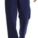 Hanes Men's Essentials Jersey Sweatpants, Cotton Lounge Pants with Pockets for Men (Blue, S)